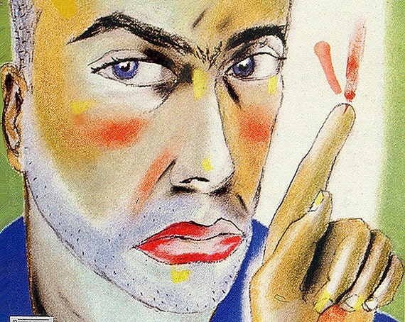 Andy Warhol's Interview, March 1988, Francesco Clemente,