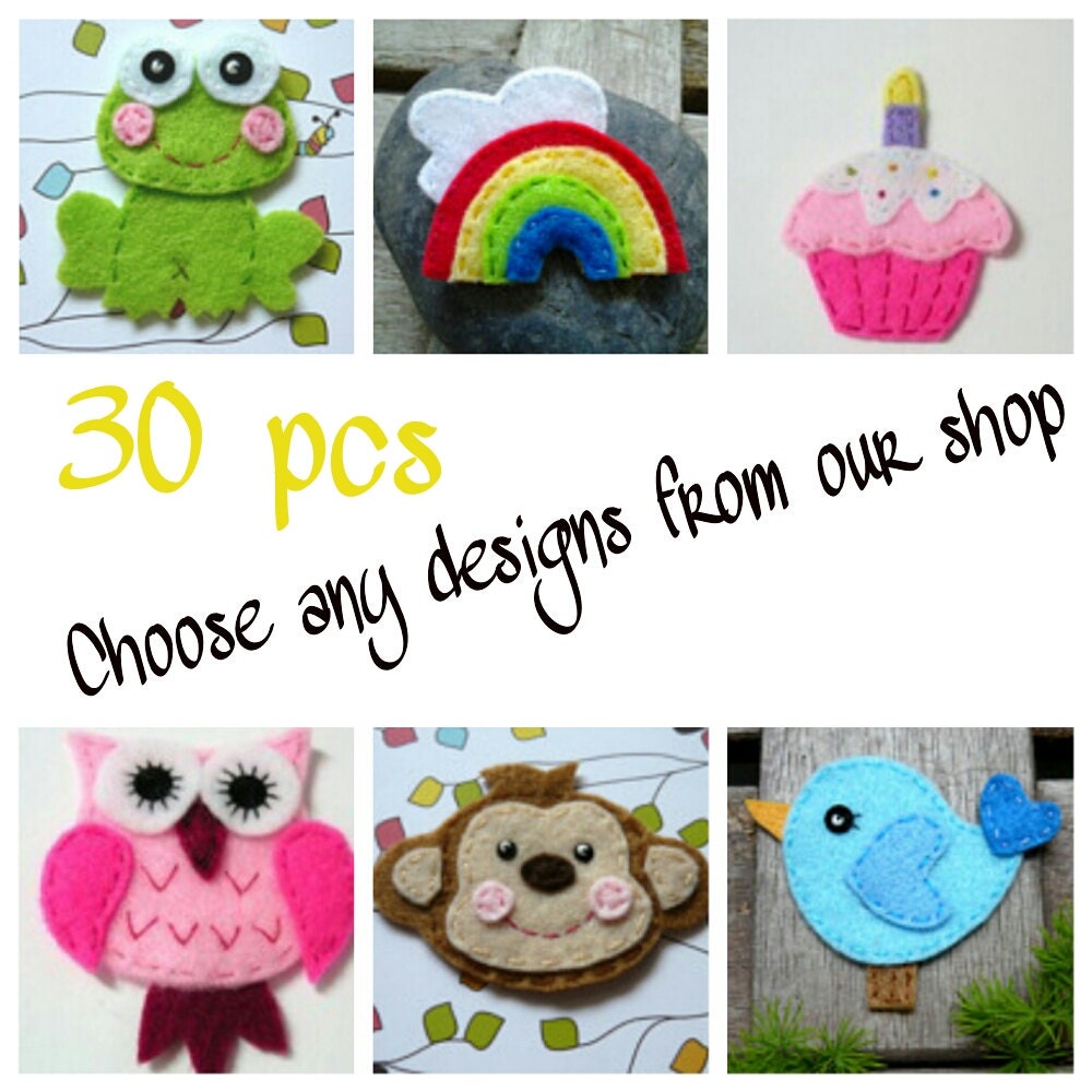 30pcs - Choose Any Designs from our shop - combo set - made to order