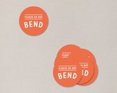 Do Not Bend - Set of 12 Stickers