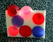 CLEARANCE - Valentine Polka Dot Soap Bar