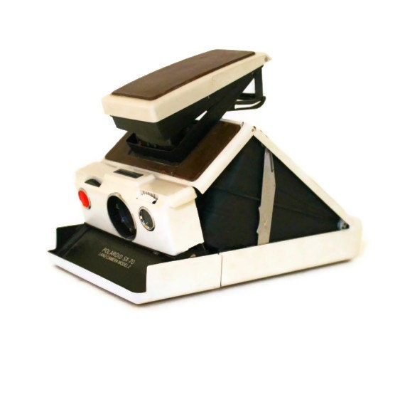 Polaroid SX-70 Land Camera Model 2 with Original Case and Manual