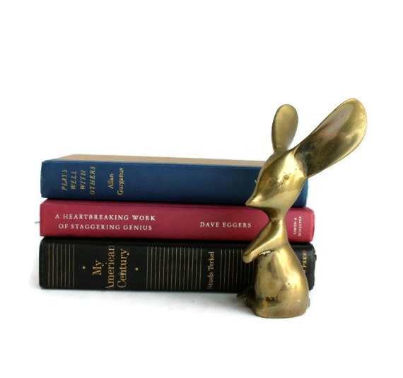 Mid Century Brass Mouse