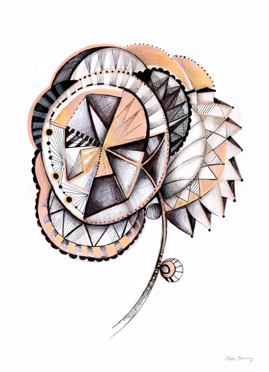 Flower world,  A3