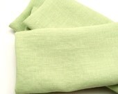 Green Linen Cloth Napkins, Bright Spring Green, Wedding, 18 Inch, Set of Four