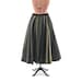 Vintage 1950's Joe Davidson Full Circle ATOMIC Stripe Taffeta Party Skirt M