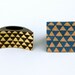 Persian Triangle Pattern with Copper or Gold Leaf