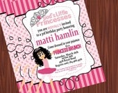 God's Little Princess Invitation- Printable Gigi Invitation- Gigi God's Princess Birthday invitation PDF/JPEG Il_170x135