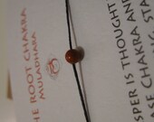 The Root Chakra Red Jasper String Bracelet