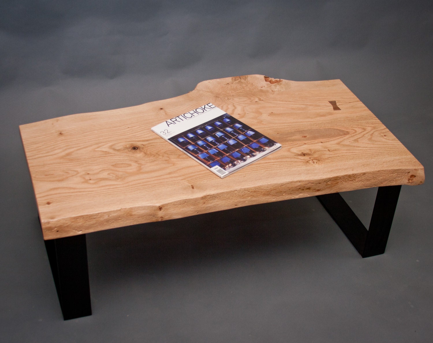 Reclaimed Oak COFFEE TABLE - Live Edge/Natural/Unique