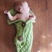 Organic Cabled Baby Cocoon - 100% Organic Cotton - Free Domestic Shipping