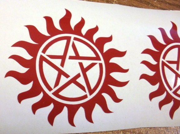 Anti-Possession Tattoo Vinyl Decal - Cars - Windows - Glass