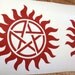 Anti-Possession Tattoo Vinyl Decal - Cars - Windows - Glass