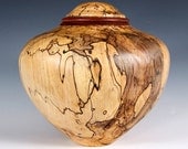 Beautiful Spalted Maple Treasure Vessel Urn