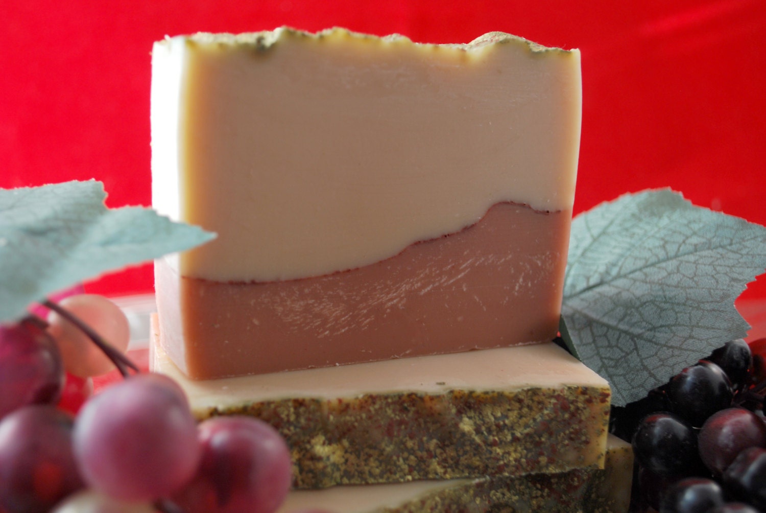 Moscato Handmade Soap with Shea Butter and Avocado and Macadamia Nut Oils