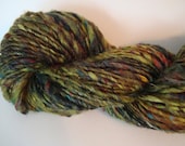 Handspun Art Yarn Thick & Thin Singles "Munchkinland" 101 yds
