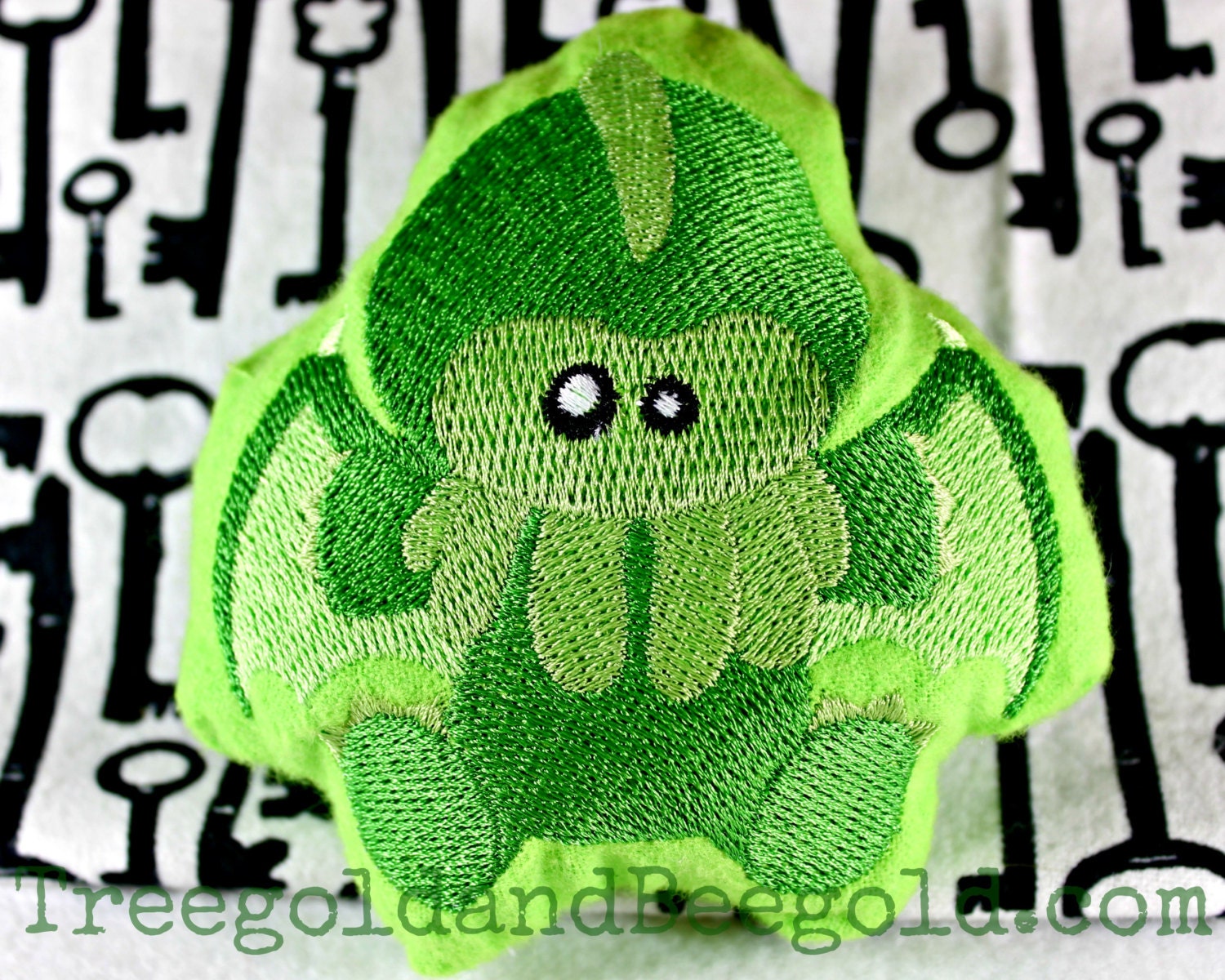 Embroidered Cthulhu Plush