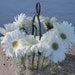 Vintage Wreath Milk Bottle Vase