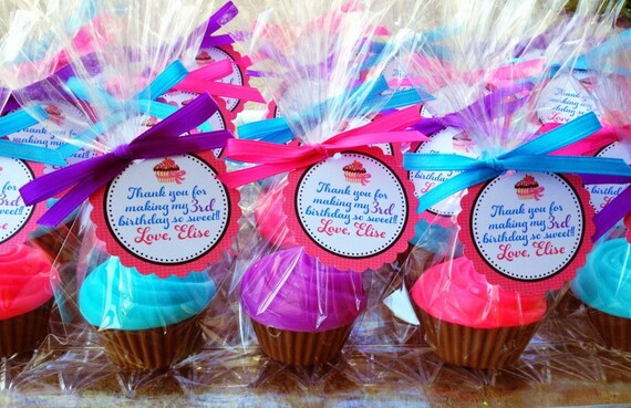 CUPCAKE SOAPS (10 Favors) - Birthday Party Favor, Cupcake Soap Favor, Wedding Cake Favor, Cupcake Birthday Theme Il_570xn
