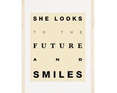 She Looks to the Future 8x10 - Art Print
