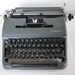 Vintage 1957 Green Olympia De Luxe SM3 Model German Typewriter