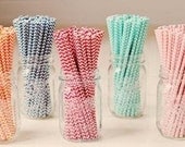 Chevron Paper Straws Sassy and Stylish for any Birthday Party Baby Shower Wedding Bridal Shower or Bar Mitzvah