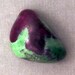 Ruby in Zoisite Cabochon - Hand Cut Freeform Gemstone Designer Cabochon