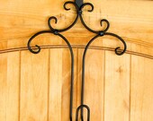 DECORATIVE WREATH HANGER-Door Hanger-Rustic Home Decor-Custom Colors-Choose Your Color