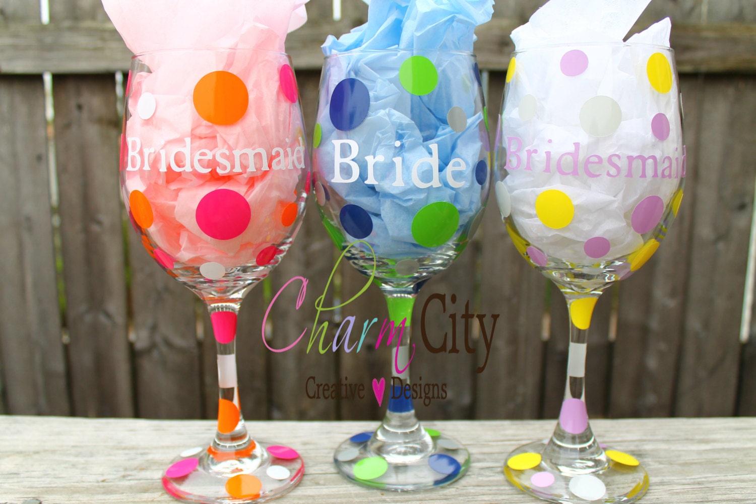 Bridal Party Gift Personalized Wine Glass 20 oz Bridal Party, Gifts, Wedding, Maid of Honor, Matron of Honor, Bridesmaid, Bride