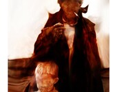 Somewhere - sometimes - someone / digital graphic - limited print edition of 30