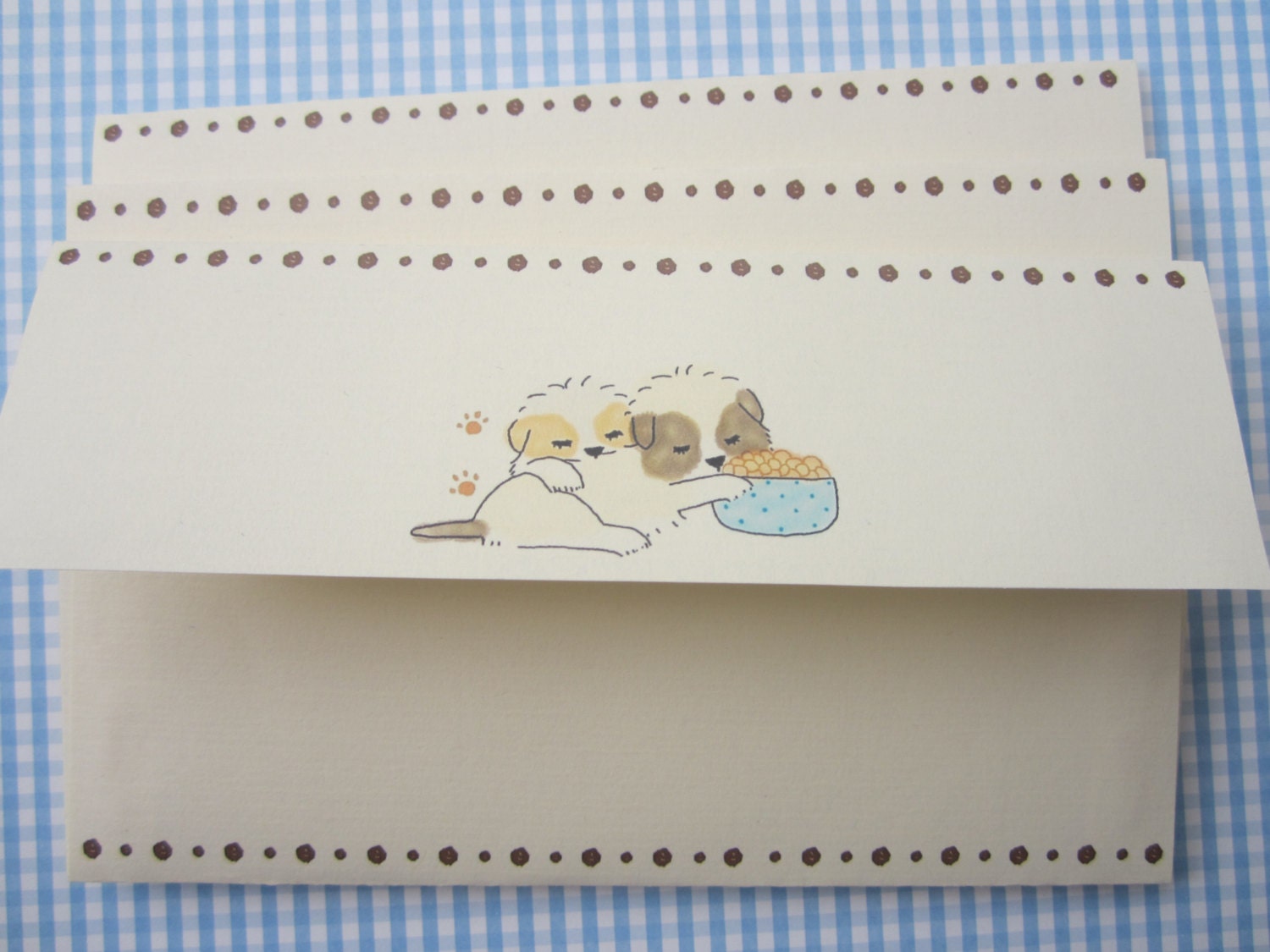 10 envelope / Sleepy Puppy