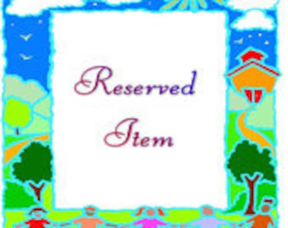 Reserved Item for Luvbug616