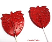 Buy 10 Get 10 Free -  STRAWBERRY LOLLIPOPS