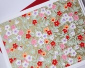 Japanese Print Card - Thank you - Blank