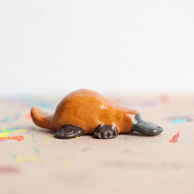 Platypus Totem Animal Figurine, Animal Totems