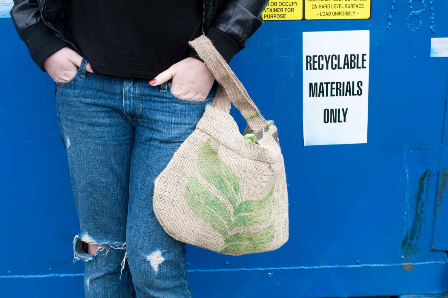 Eco-friendly Hemp Spring Bag