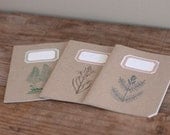 Notebook - Botanic Trio - lot of 3 - BOT6002