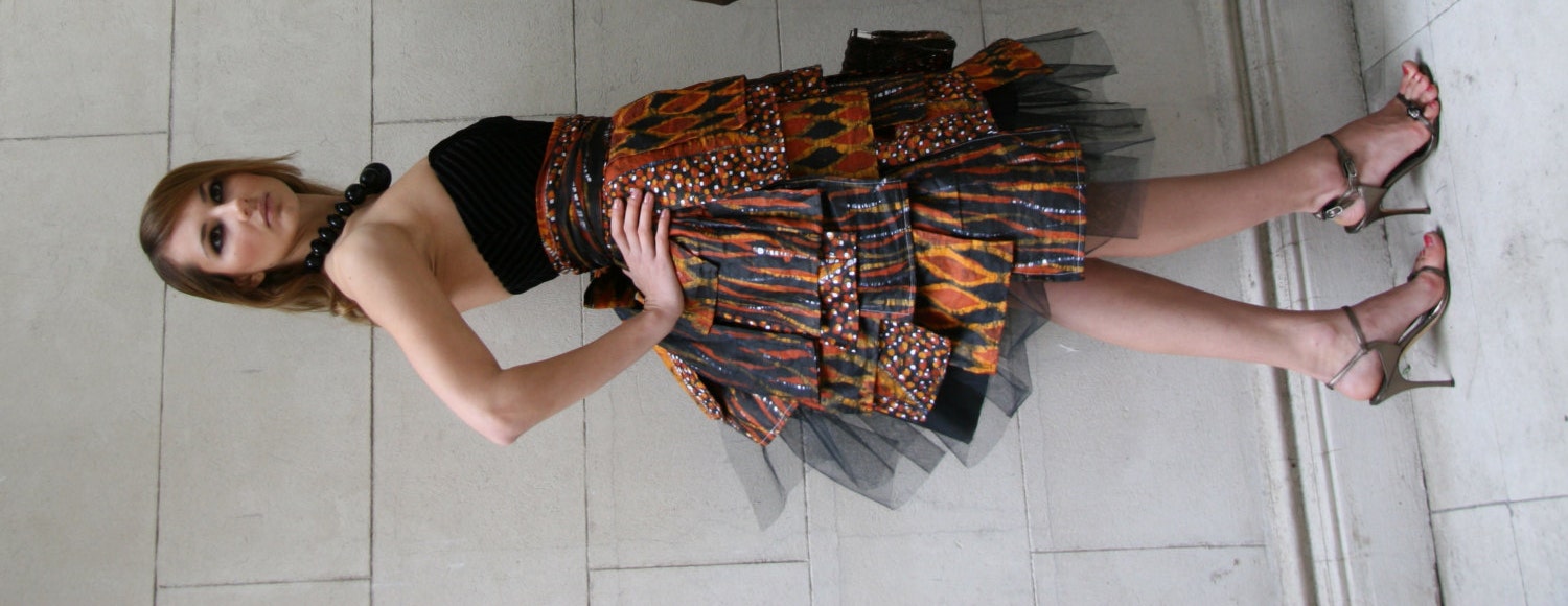 GITAS PORTAL - Peacock skirt - Limited edition