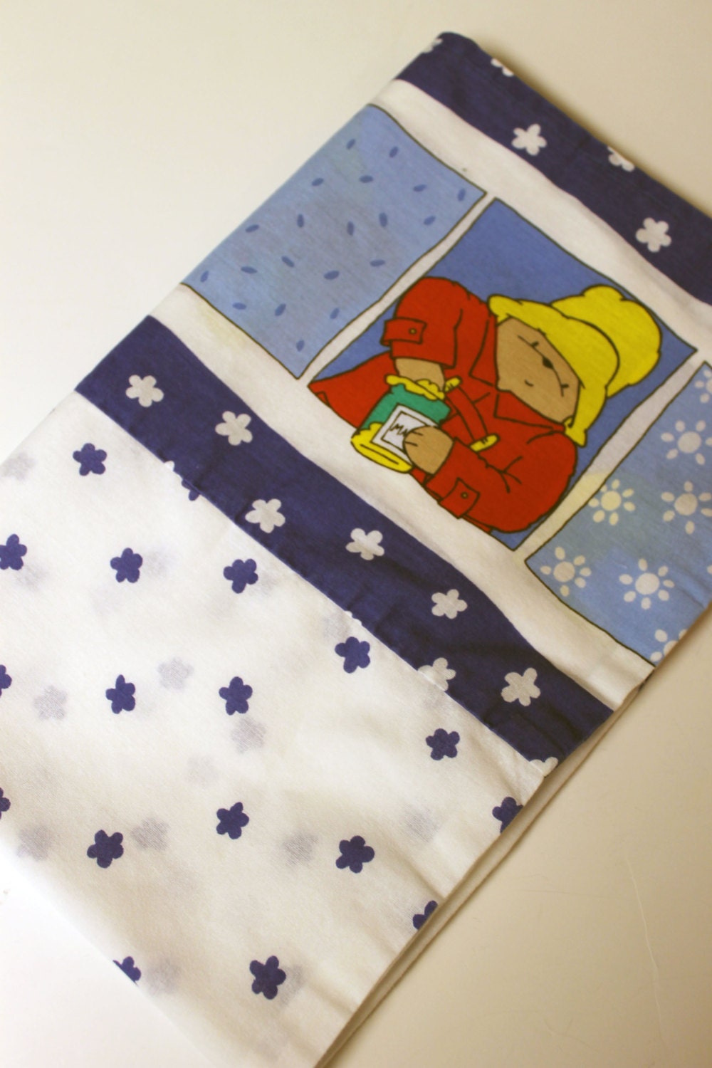 Vintage Paddington Bear Pillowcase
