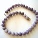 Lilac Stone semiprecious stones ,necklace.