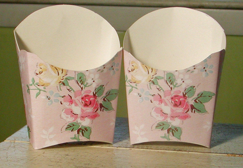 Shabby Chic Vintage Roses Favor Box - Set of 12 Il_170x135