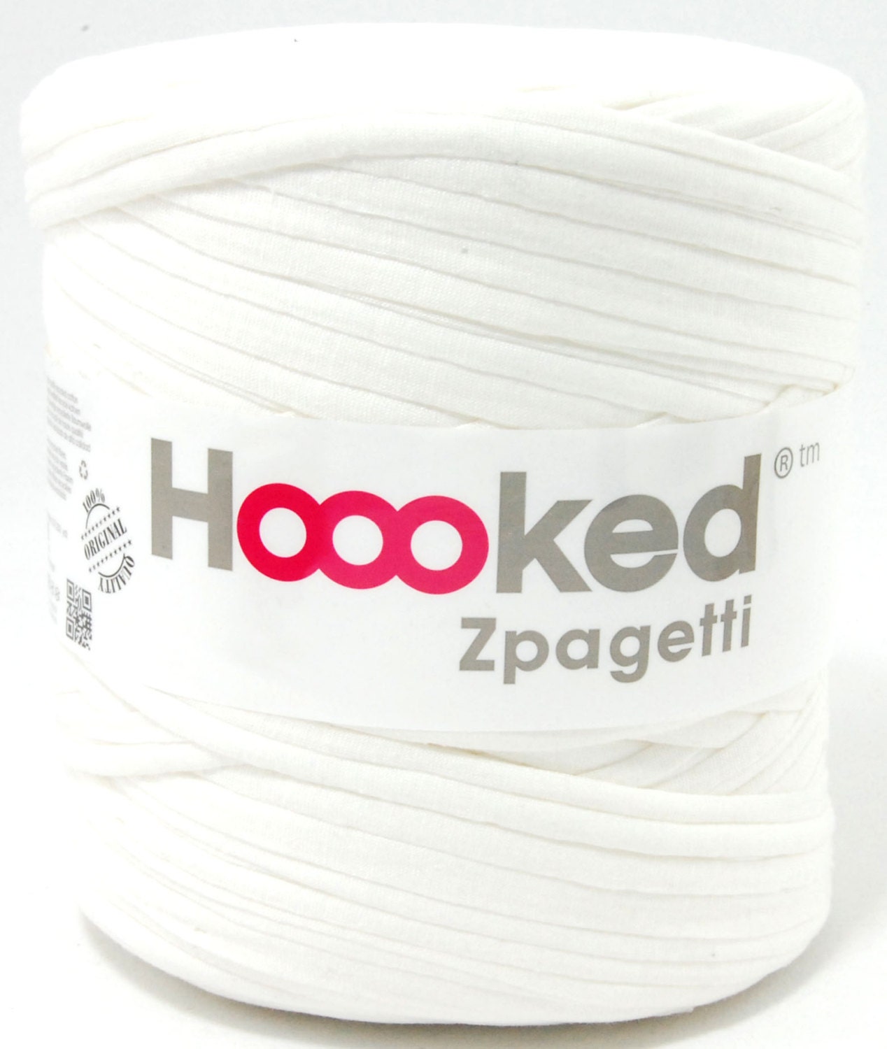 t-shirt yarn 135 yards, recycled cotton tricot named Zpagetti nr 87