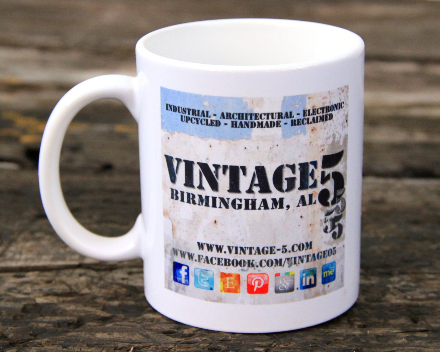 Vintage 5 Coffee Mug