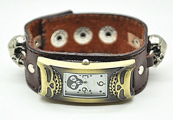 Vintage Style simple leather wrist watch,leather wrist watch lady Brown leather wrist watch  2165S