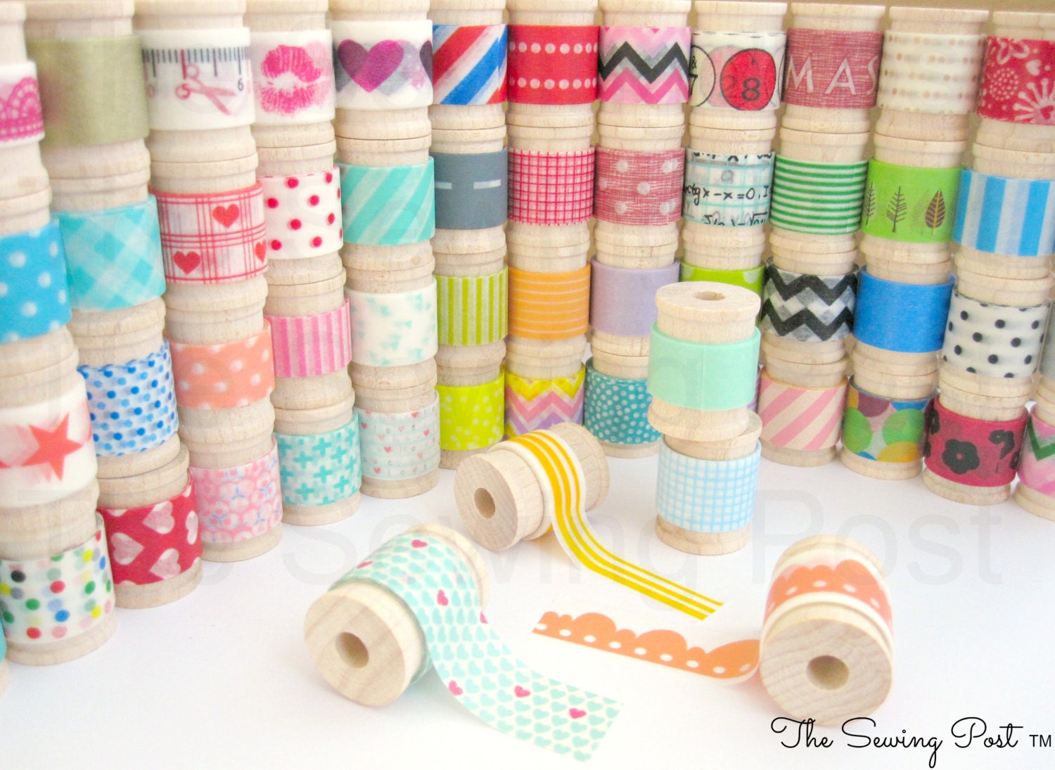 Assorted Washi Tape 5 Yards of Your Choice: 226 Patterns