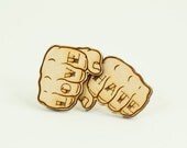 Love Hate Rings - Handmade - Laser Cut Jewelry
