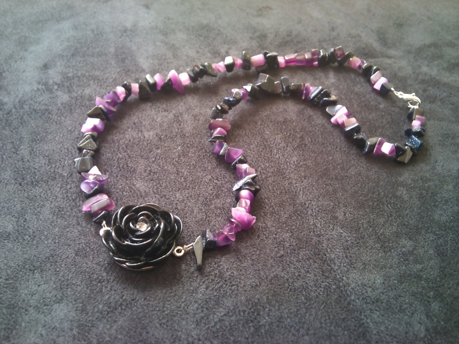 Enchanted Black Rose Necklace - Shop Signature Necklace