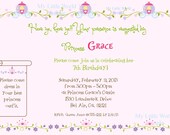 Princess invitation, 5x7 printable file Il_170x135