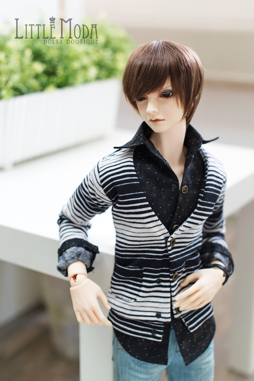 SD17 / 70cm - Long Sleeves Cardigan