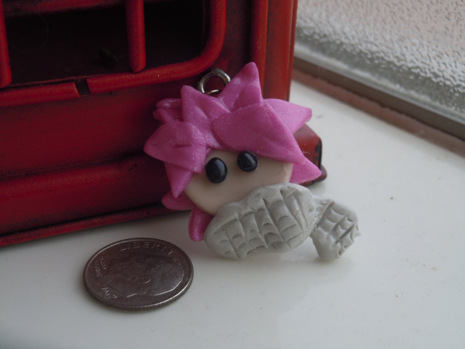 Kawaii Natsu Charm Fairy Tail Polymer Clay
