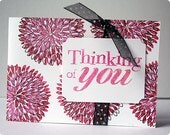 Handmade  "Thinking of You" Card